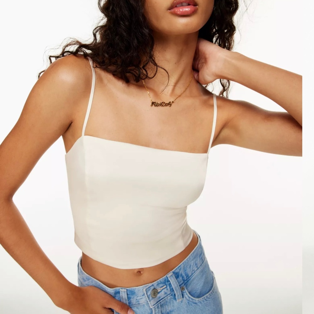 Sunday Best Shimmer Satin Camisole
